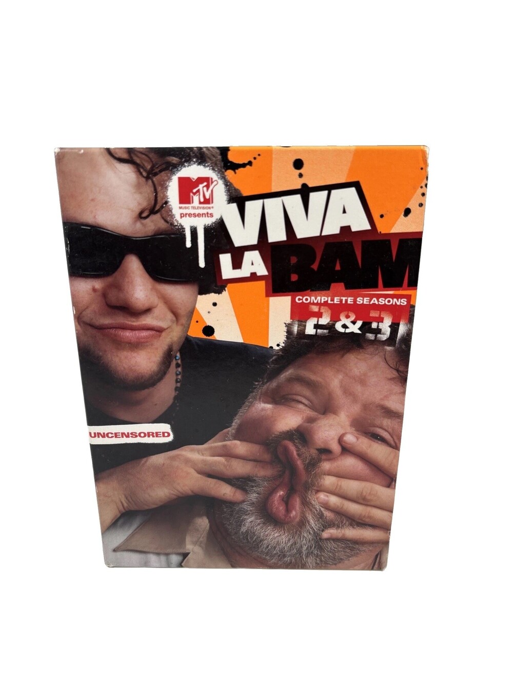Viva La Bam The Complete Seasons 2 & 3 DVD MTV Comedy 3-Discs Tested